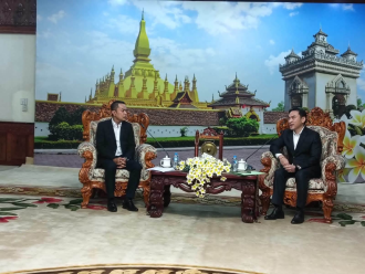 Vice Mayor of Vientiane Welcomes Deputy Governor of Thailand’s Nong Khai